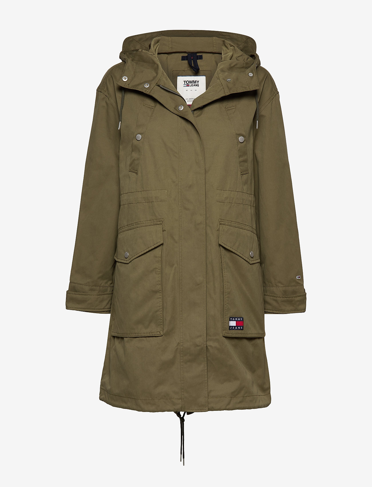 tommy jeans tjw hooded parka