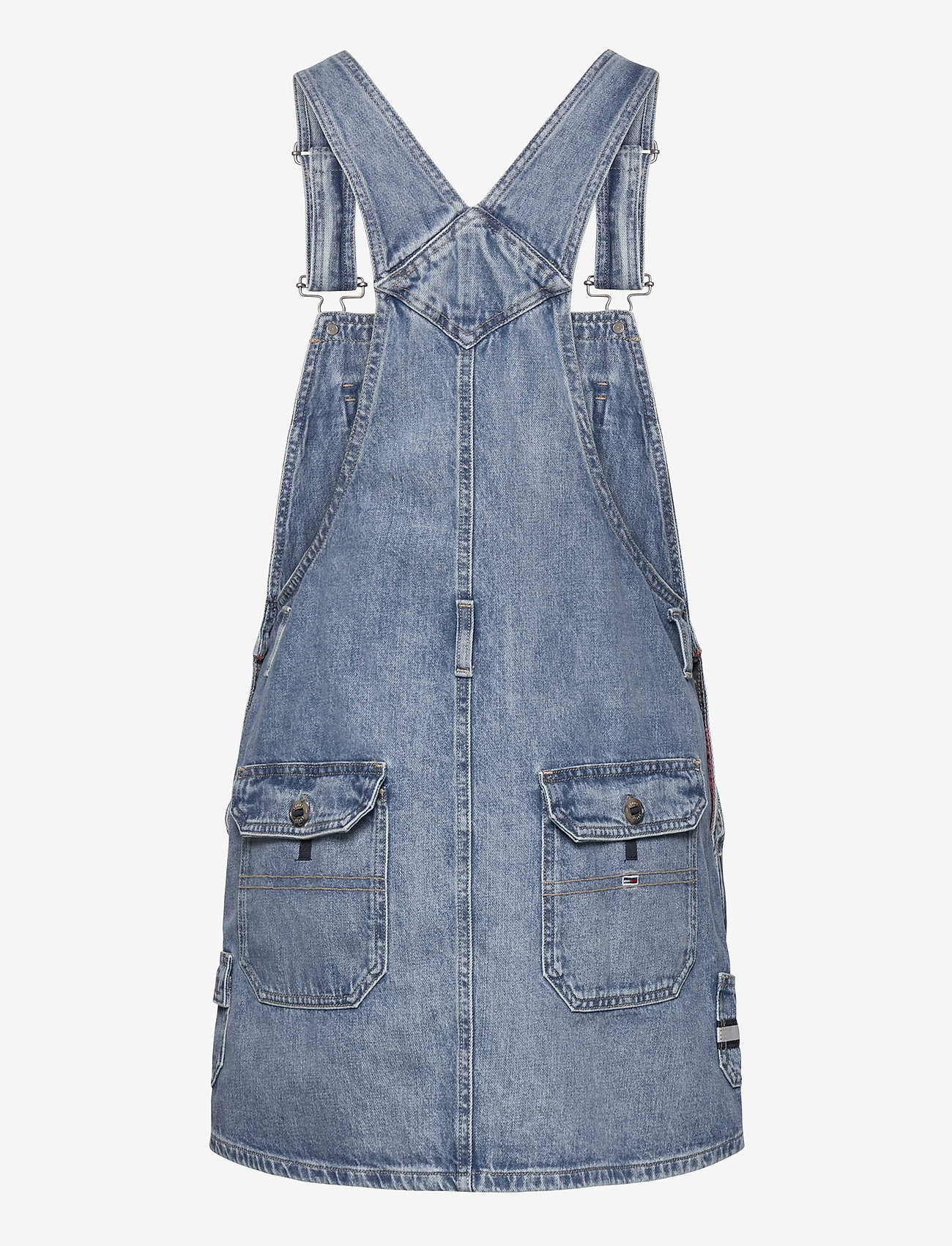 tommy dungaree dress