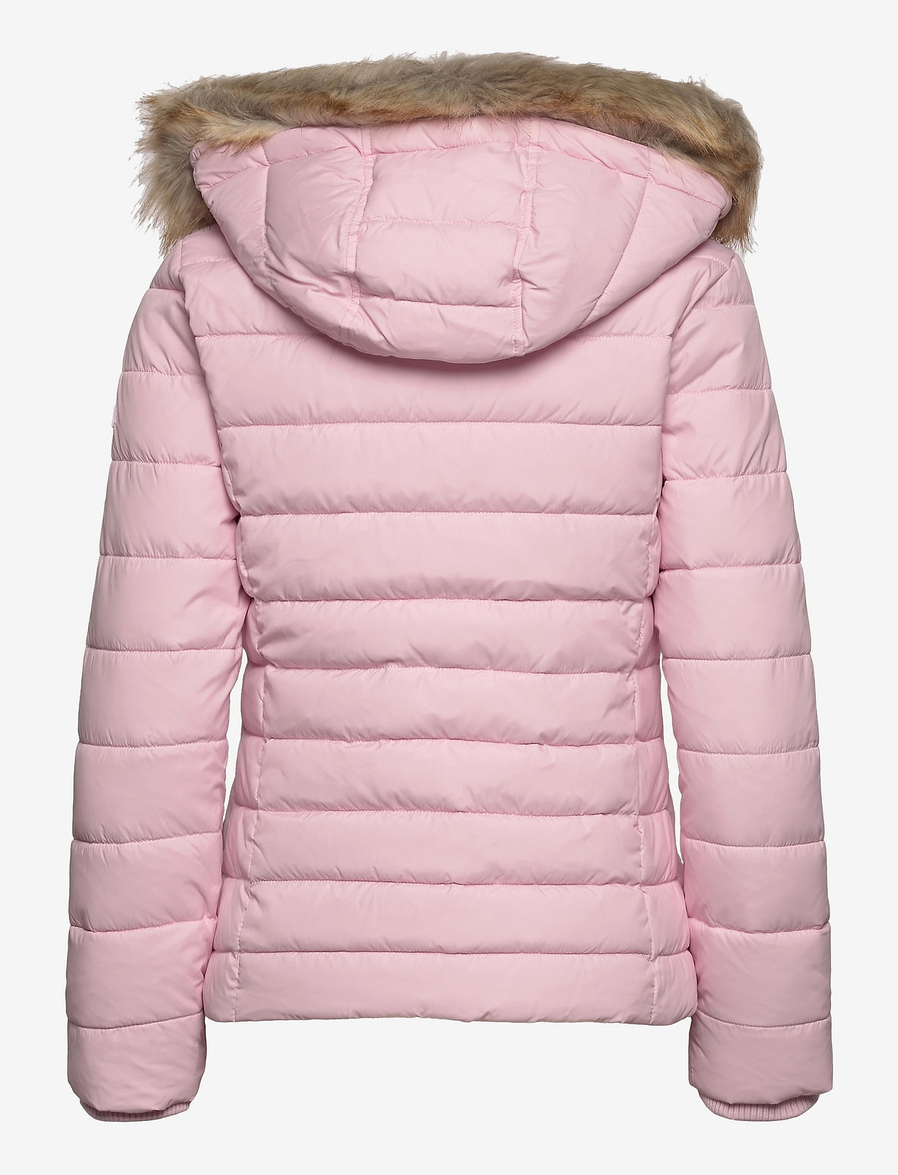 Tommy Jeans - TJW ESSENTIAL HOODED JACKET - winter jackets - romantic pink - 1