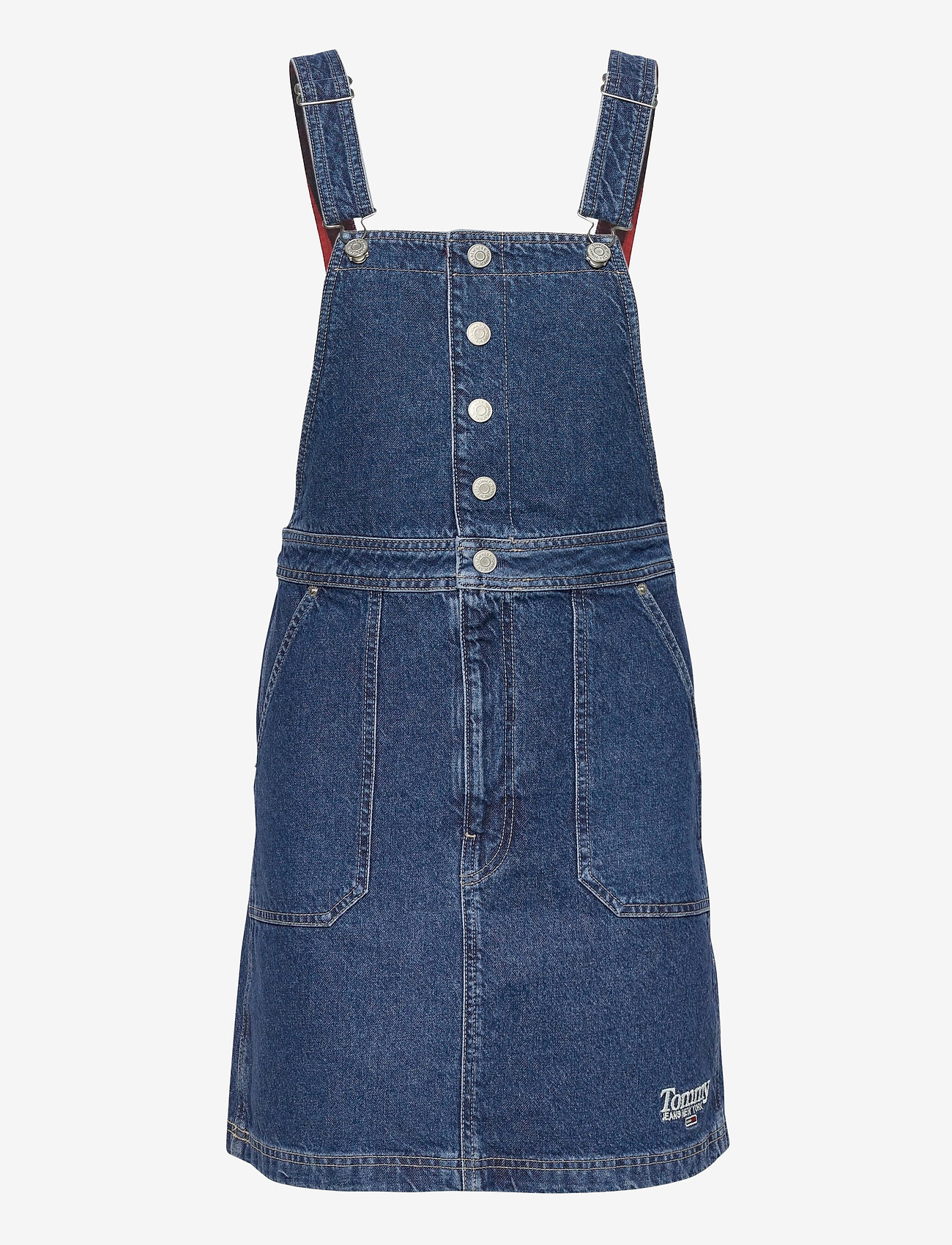 tommy dungaree dress