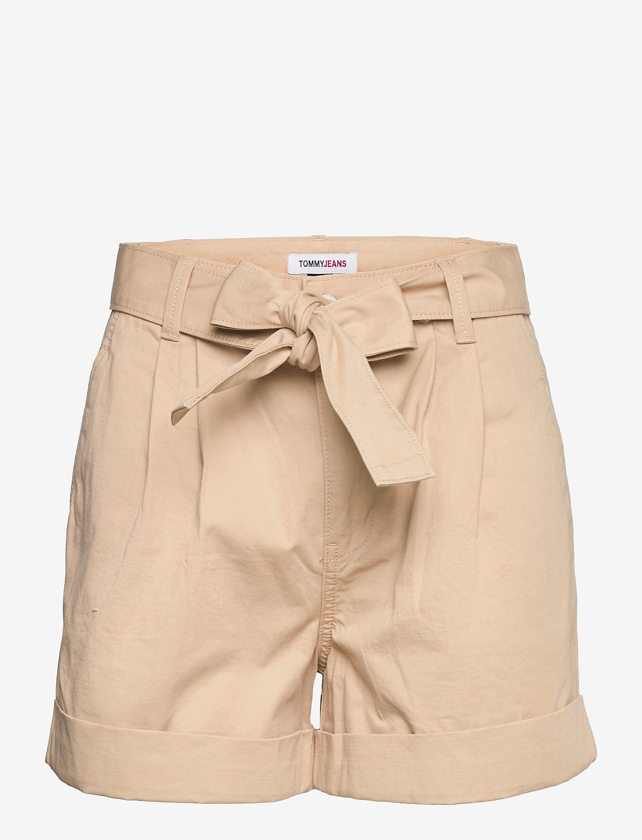 tan mom shorts