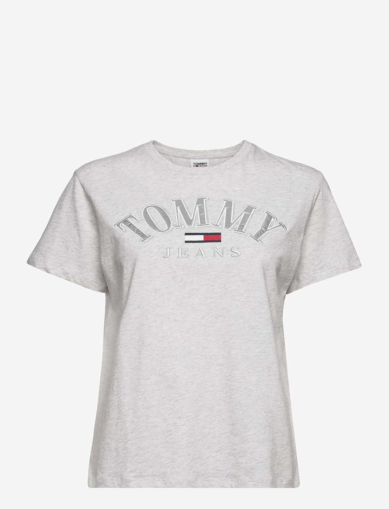 Tjw Relaxed College Logo Tee (Silver 