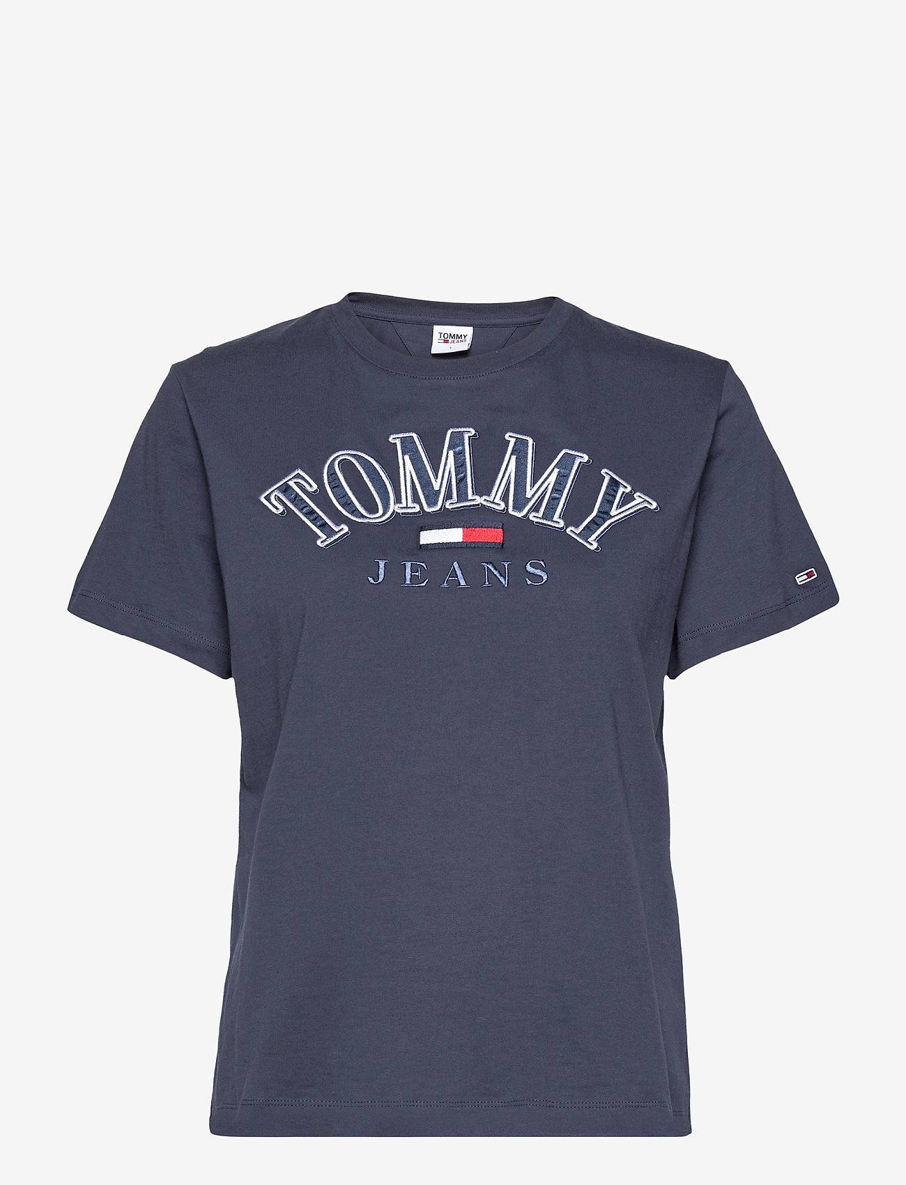 Tommy Jeans Tjw Relaxed College Logo Tee T Shirts Tops Boozt Com