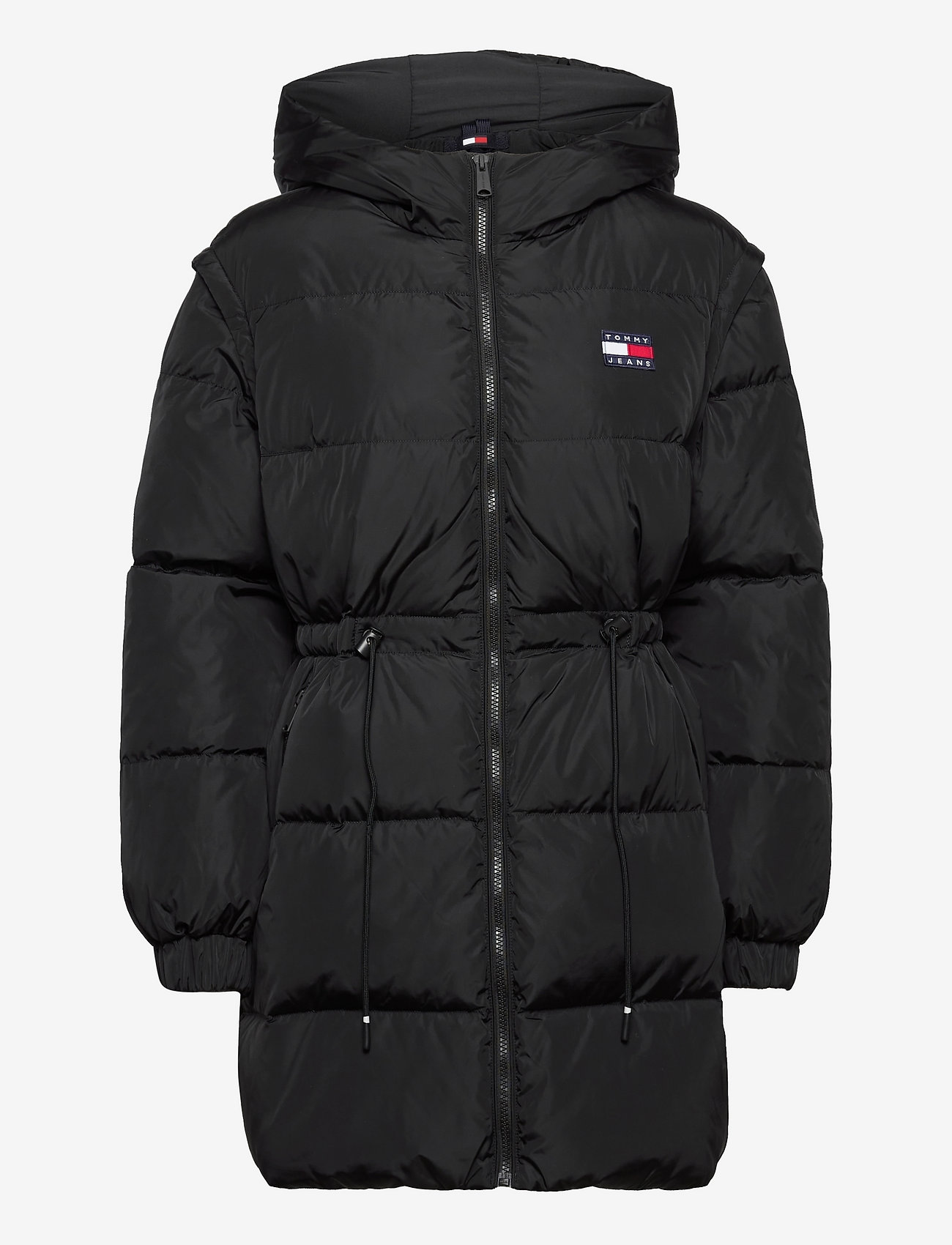 recycled nylon puffer jacket tommy jeans