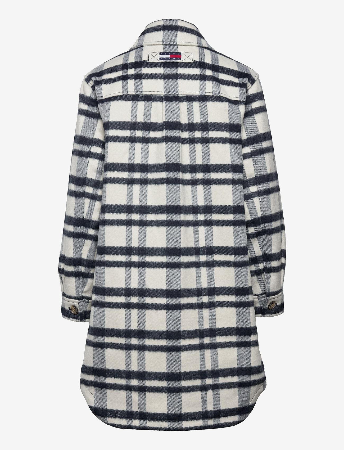 tommy hilfiger check coat