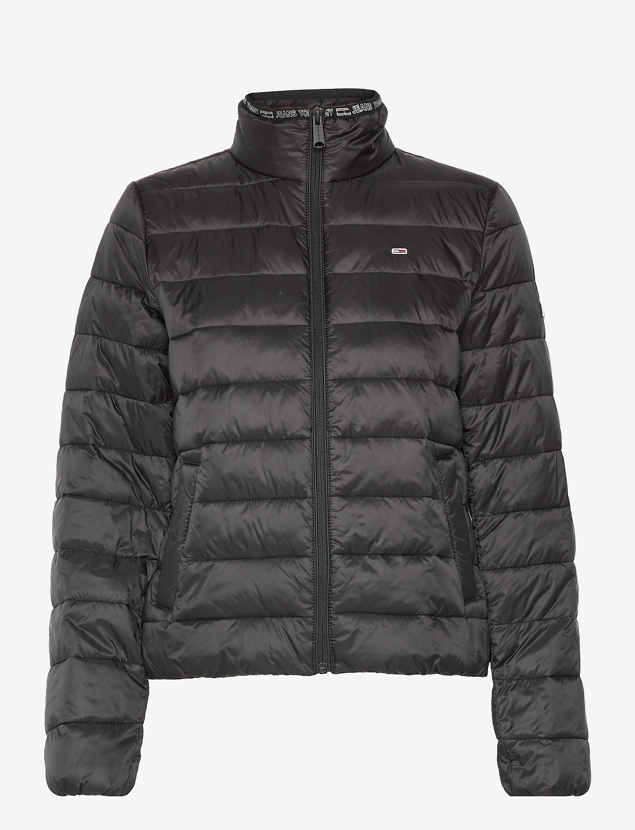 Tommy Jeans - TJW QUILTED ZIP THROUGH - down- & padded jackets - black - 0