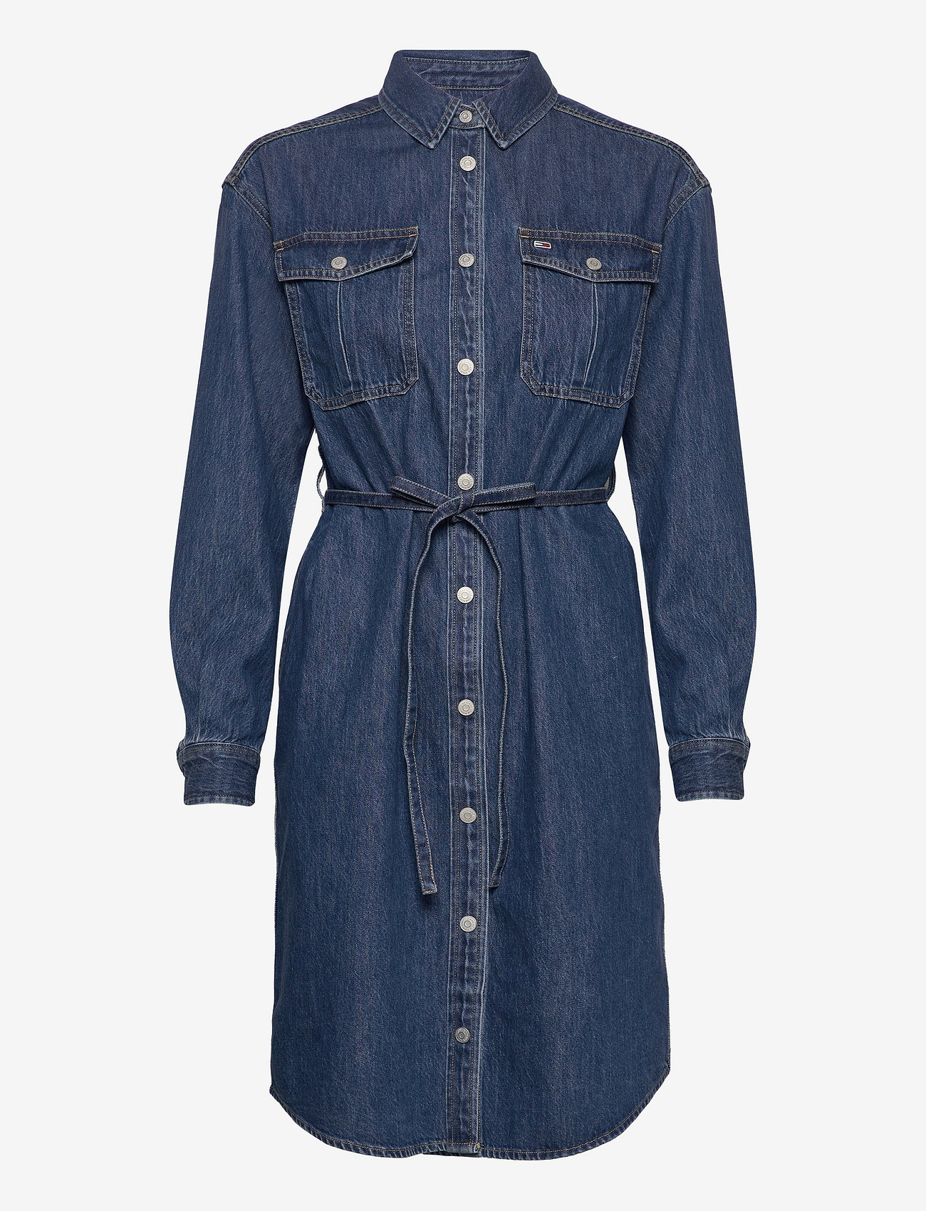 tommy jeans denim dress