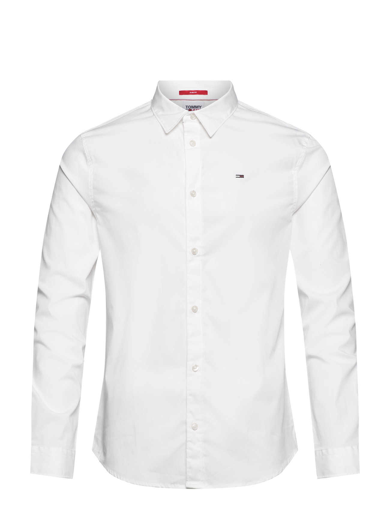 Tommy Jeans Tjm Original Stretch Shirt (Classic White/Vit) - 799 kr ...