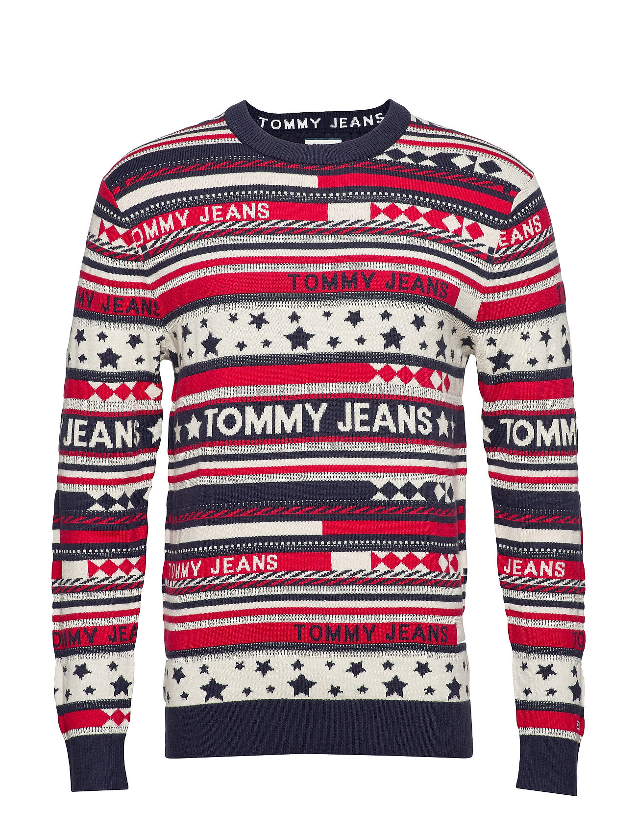 tommy jeans jumper red