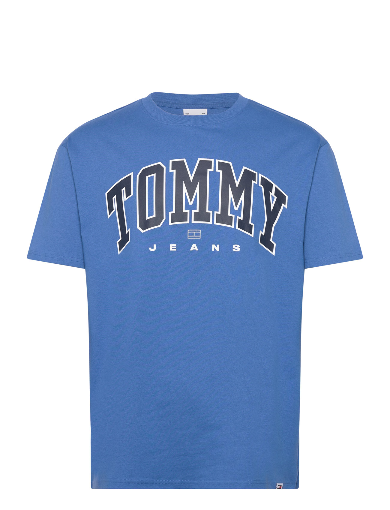 Tjm Reg Arch Varsity Tee Ext Blue Tommy Jeans