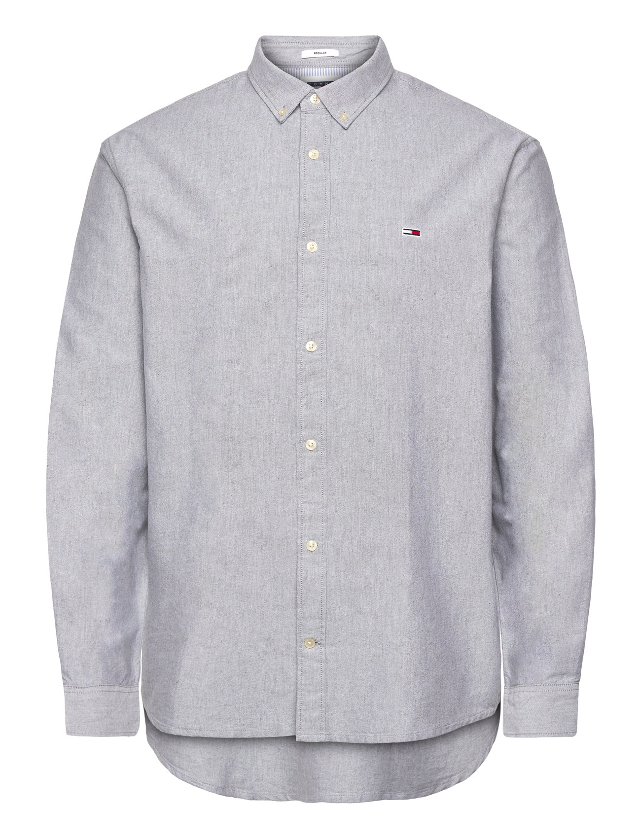 Tjm Entry Reg Oxford Shirt Ext Grey Tommy Jeans