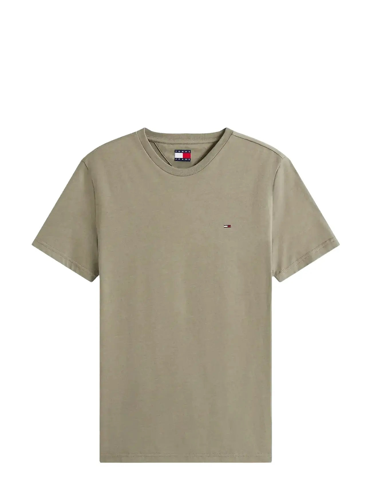 TOMMY JEANS Tjm Xslim Jaspe Htr Tee Ext Khaki - XS - Herren