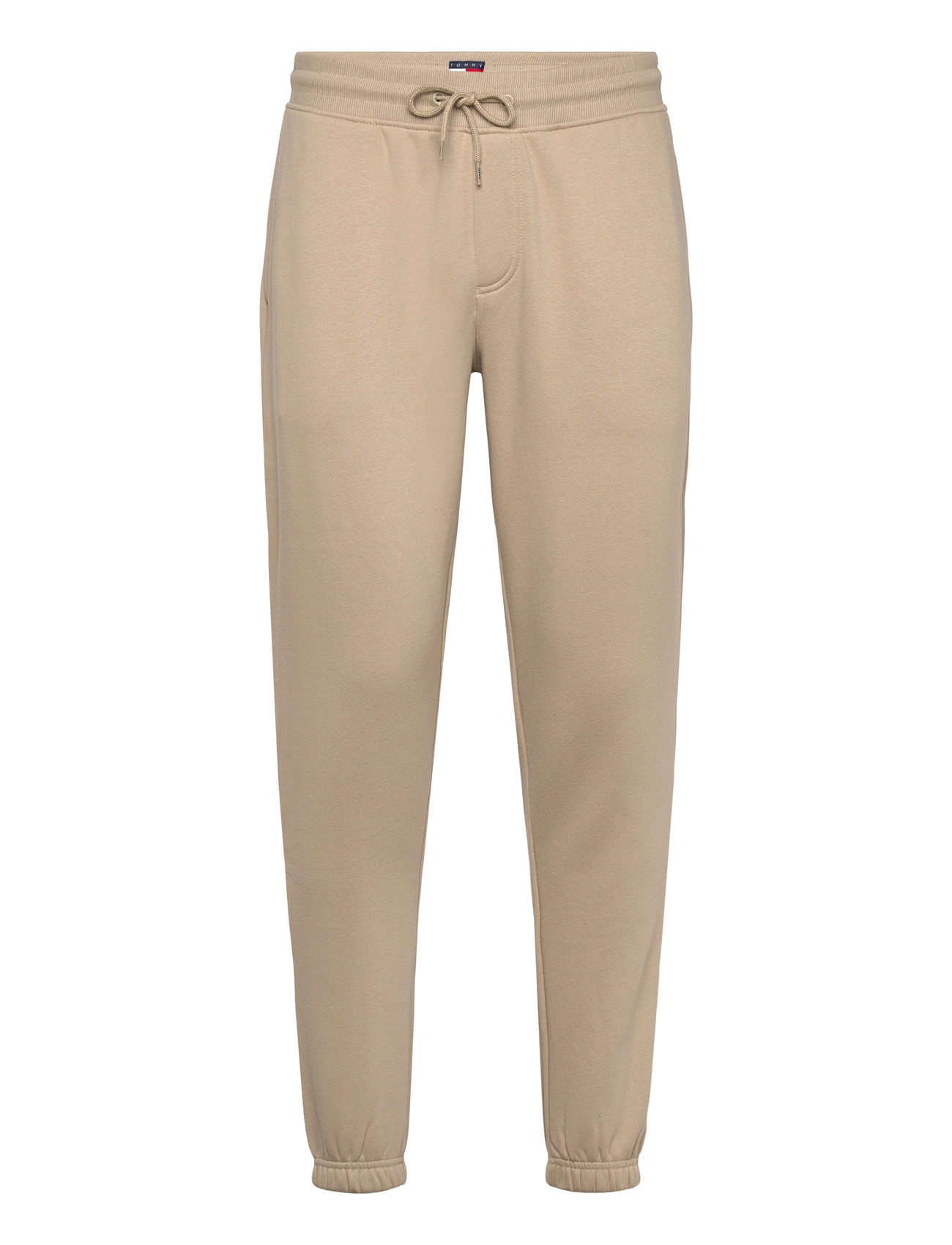 TOMMY JEANS Tjm Slim S Flag Sweatpant Beige - M - Herren