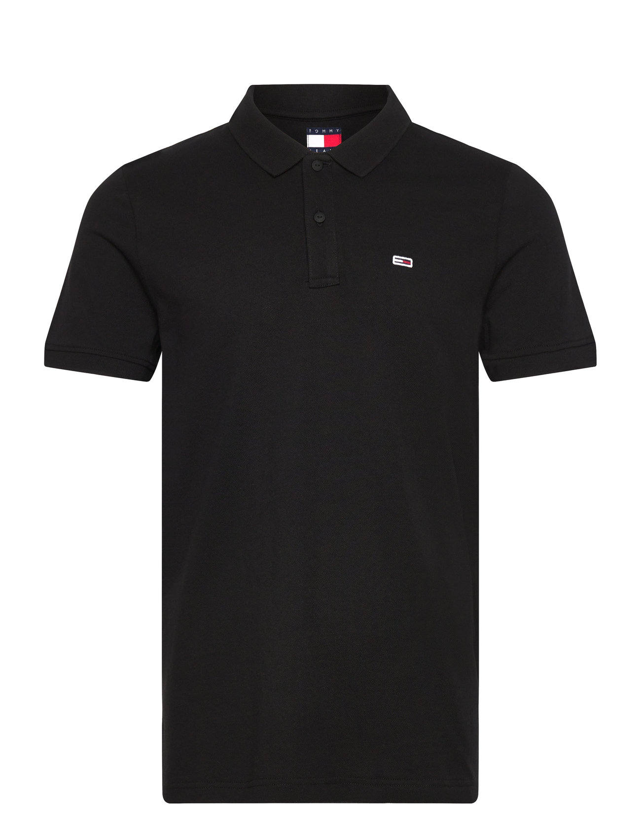 TOMMY JEANS Tjm Slim Placket Polo Ext Schwarz - XXL - Herren