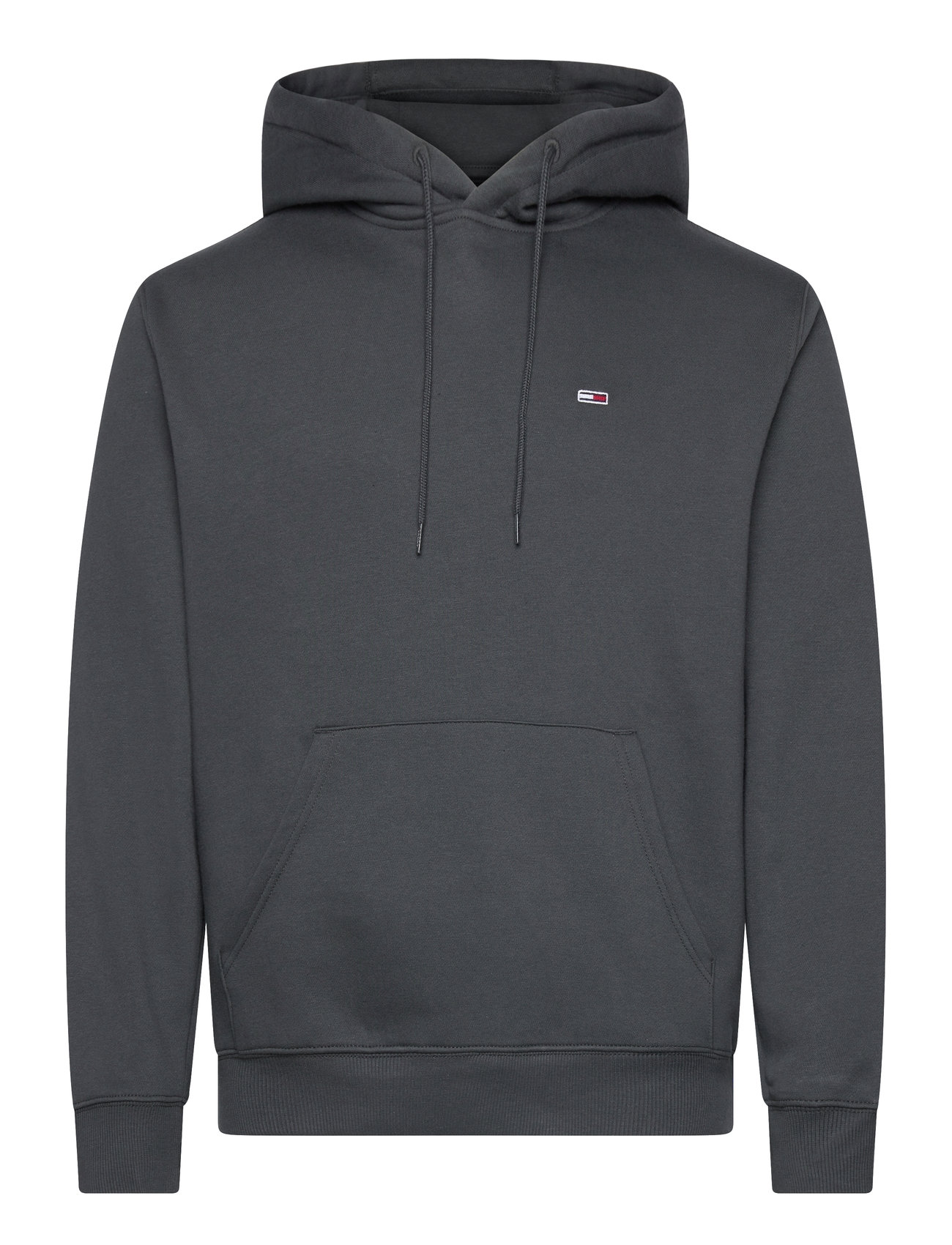 Tjm Reg S Flag Hoodie Grey Tommy Jeans