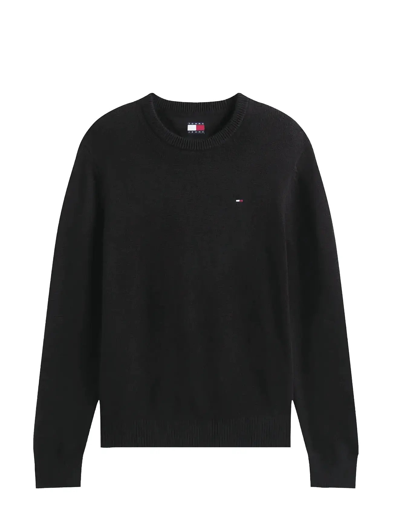 TOMMY JEANS Tjm Slim Ess Pullover Ext Schwarz - S - Herren