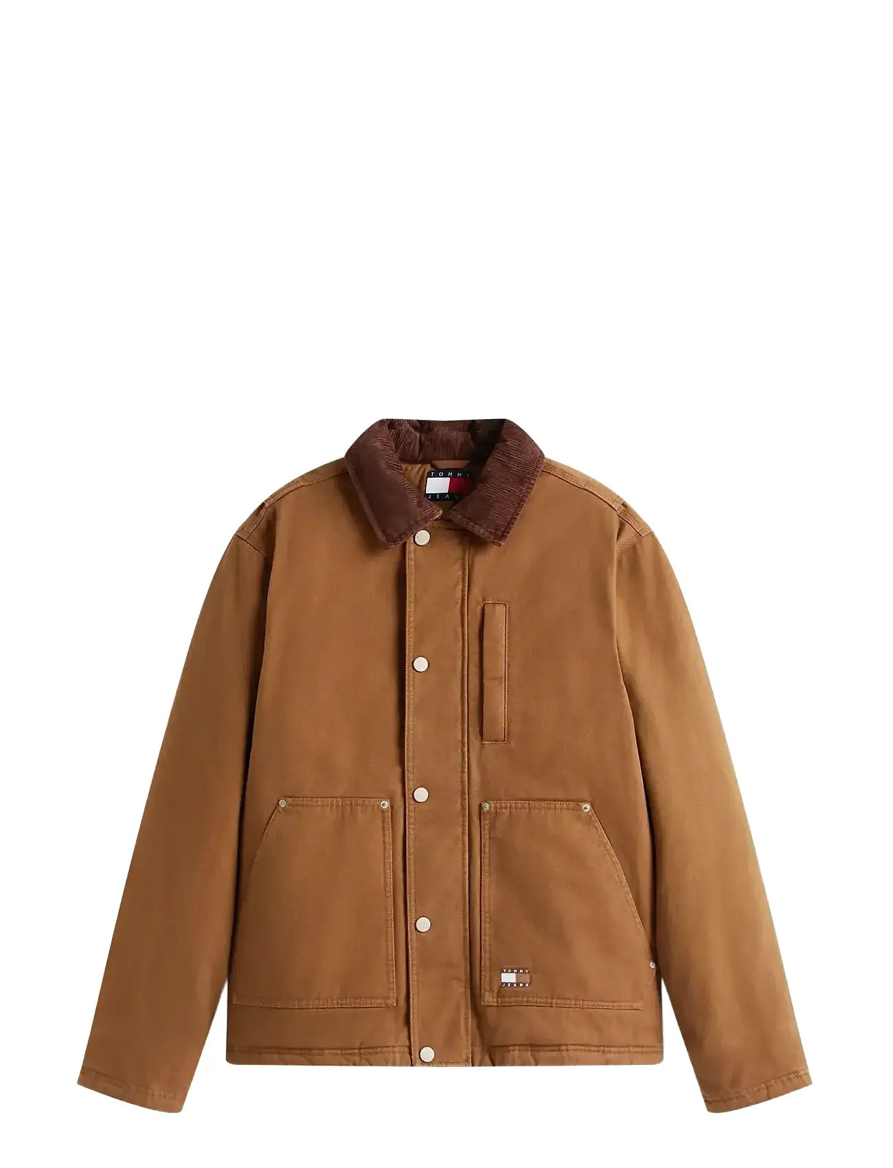 TOMMY JEANS Tjm Twill Chore Jacke Braun - S - Herren
