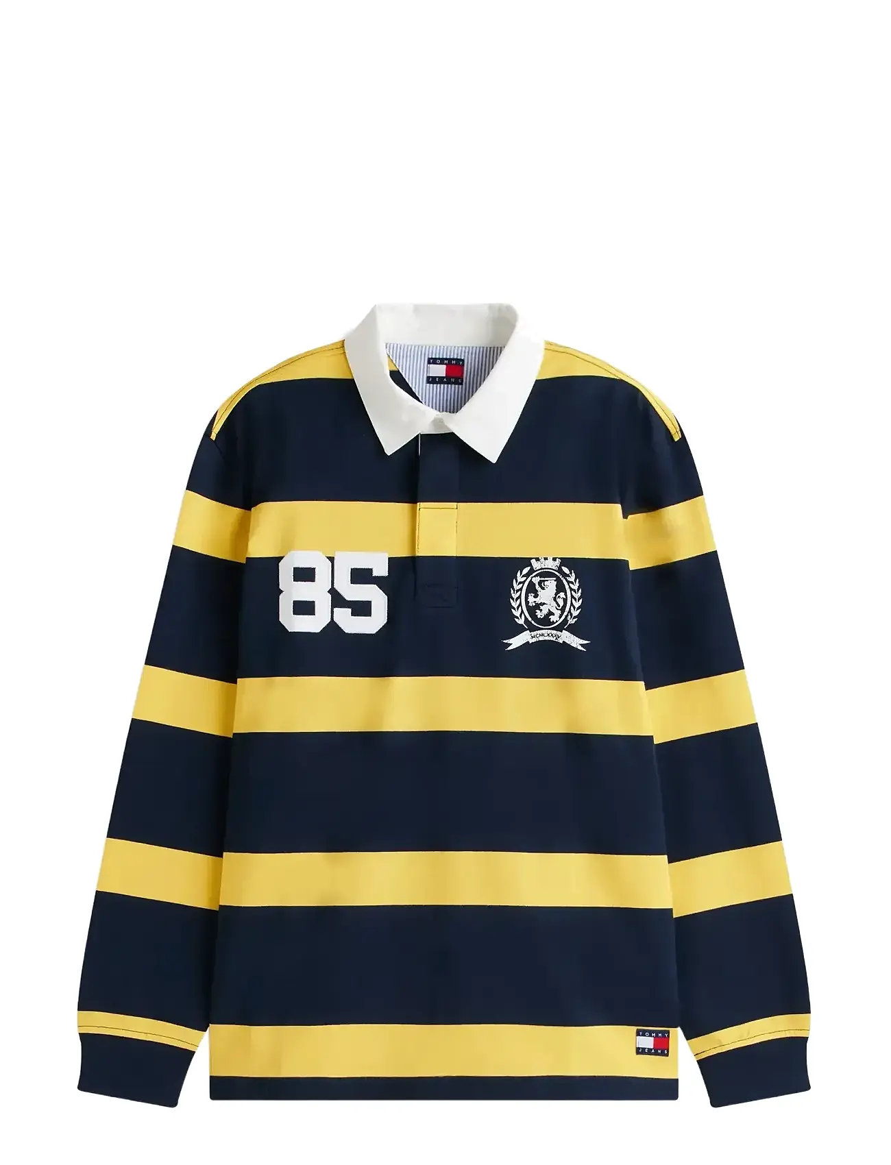 TOMMY JEANS Tjm Rlx Stripe Rugby Patterned - L - Herren