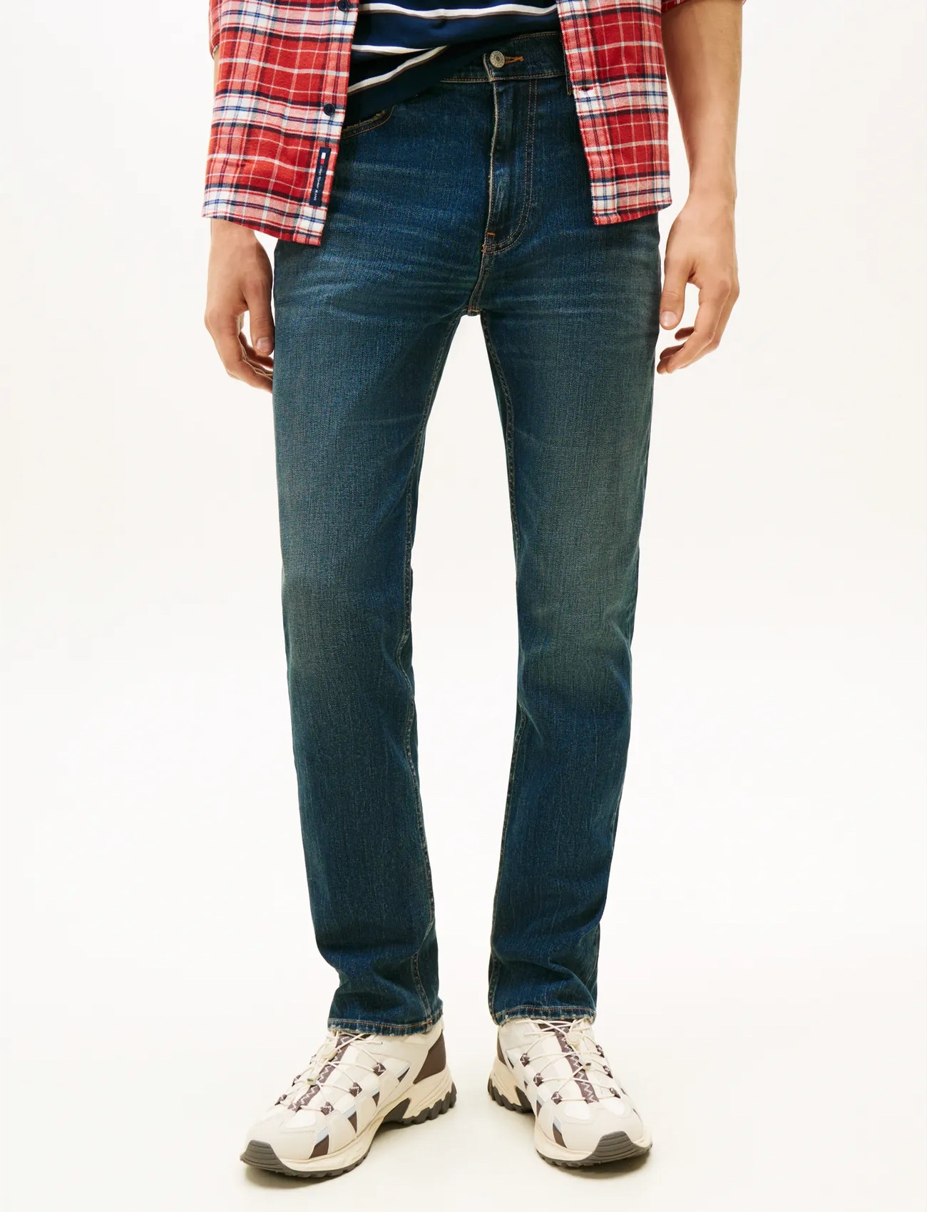 Tommy Jeans Ryan Slim Str Ei6165, 32 x 32, Blue, Jeans > Smalle, Herre