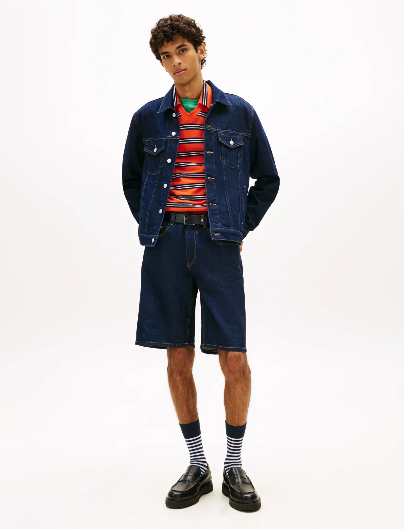 Tommy Jeans Jaimie Rlxd Short Di4156, 32, Navy, Shorts > Denim Shorts, Herre