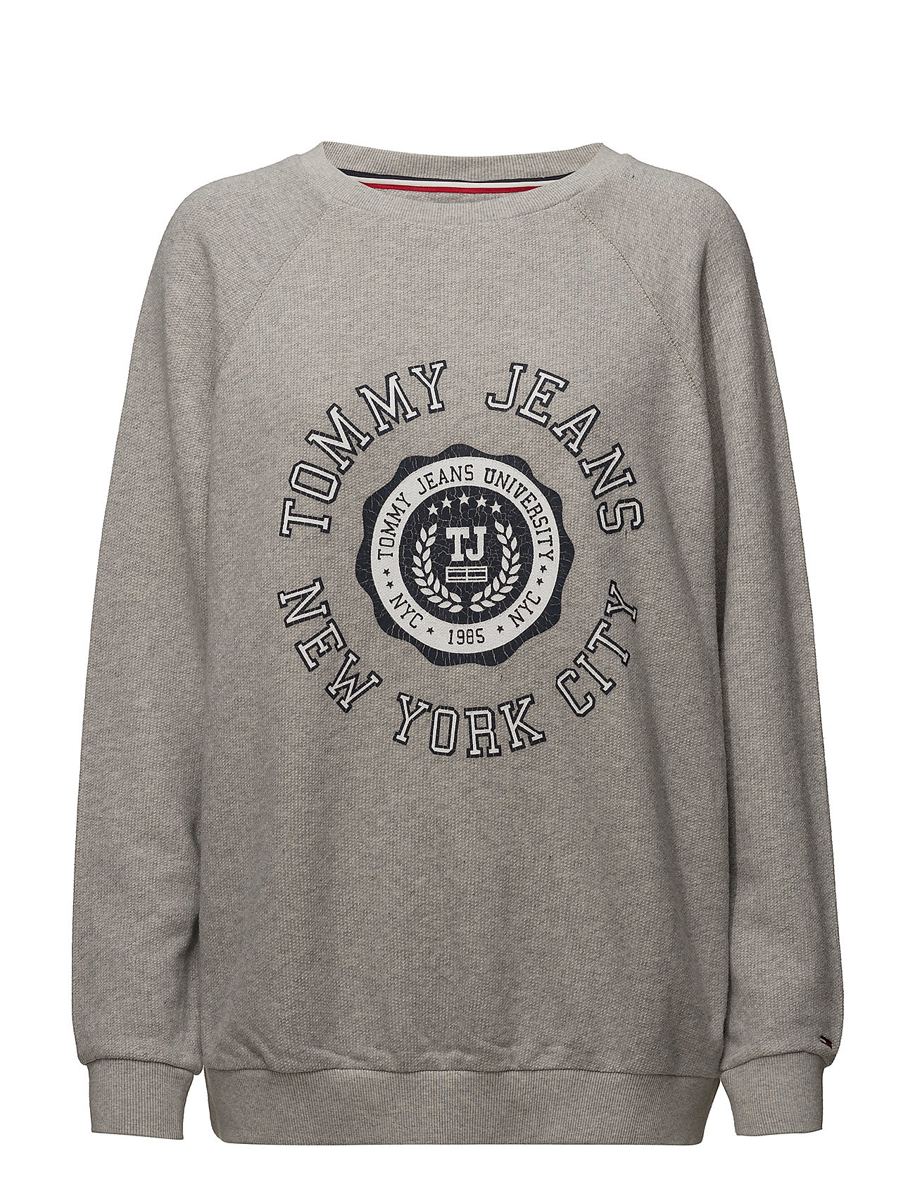Logo Tommy Sweatshirtpale Grey Tjw HeatherJeans Stamp UVpqSzM
