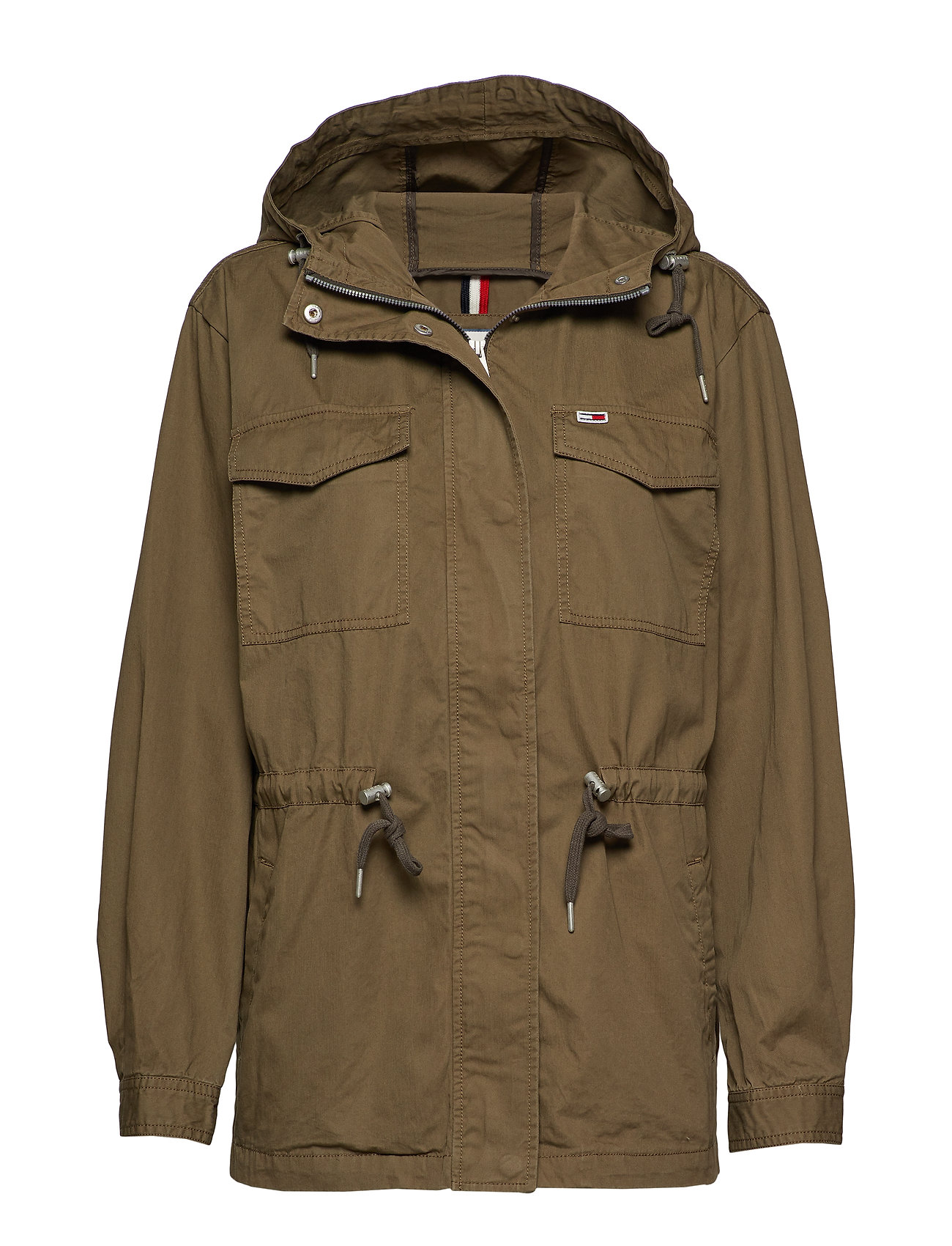 tommy jeans tjw cotton parka