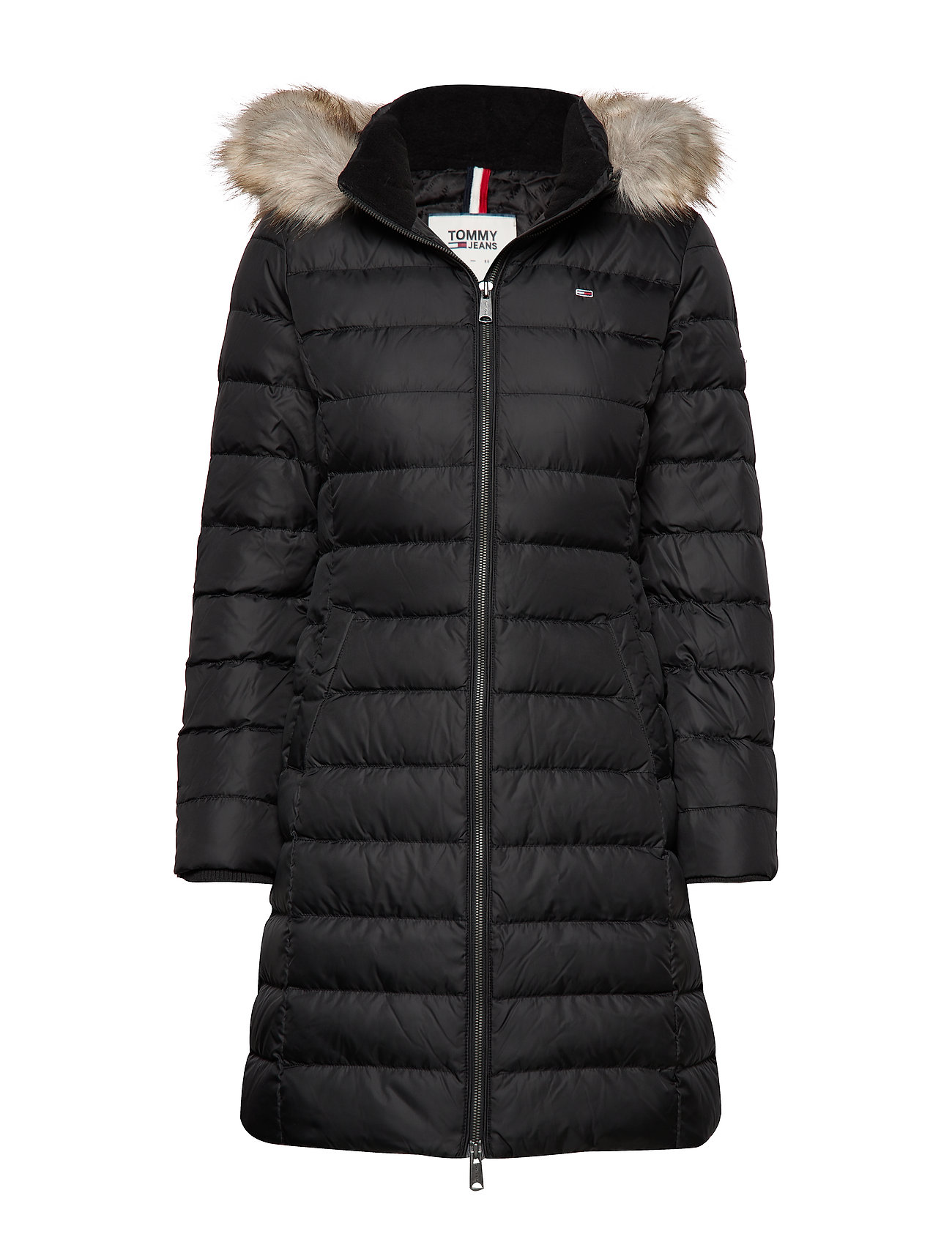 tommy jeans tjw essential hooded down jacket