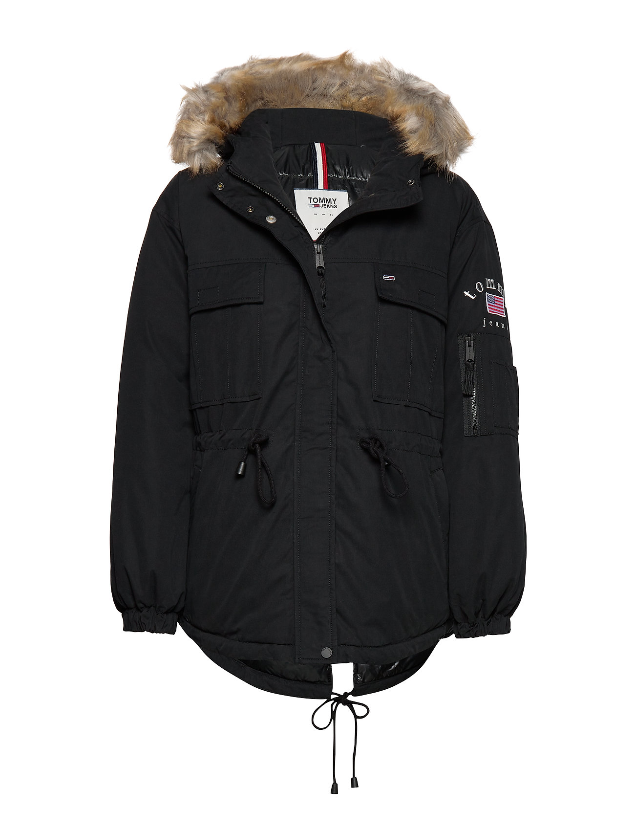 tommy jeans tjw cotton parka