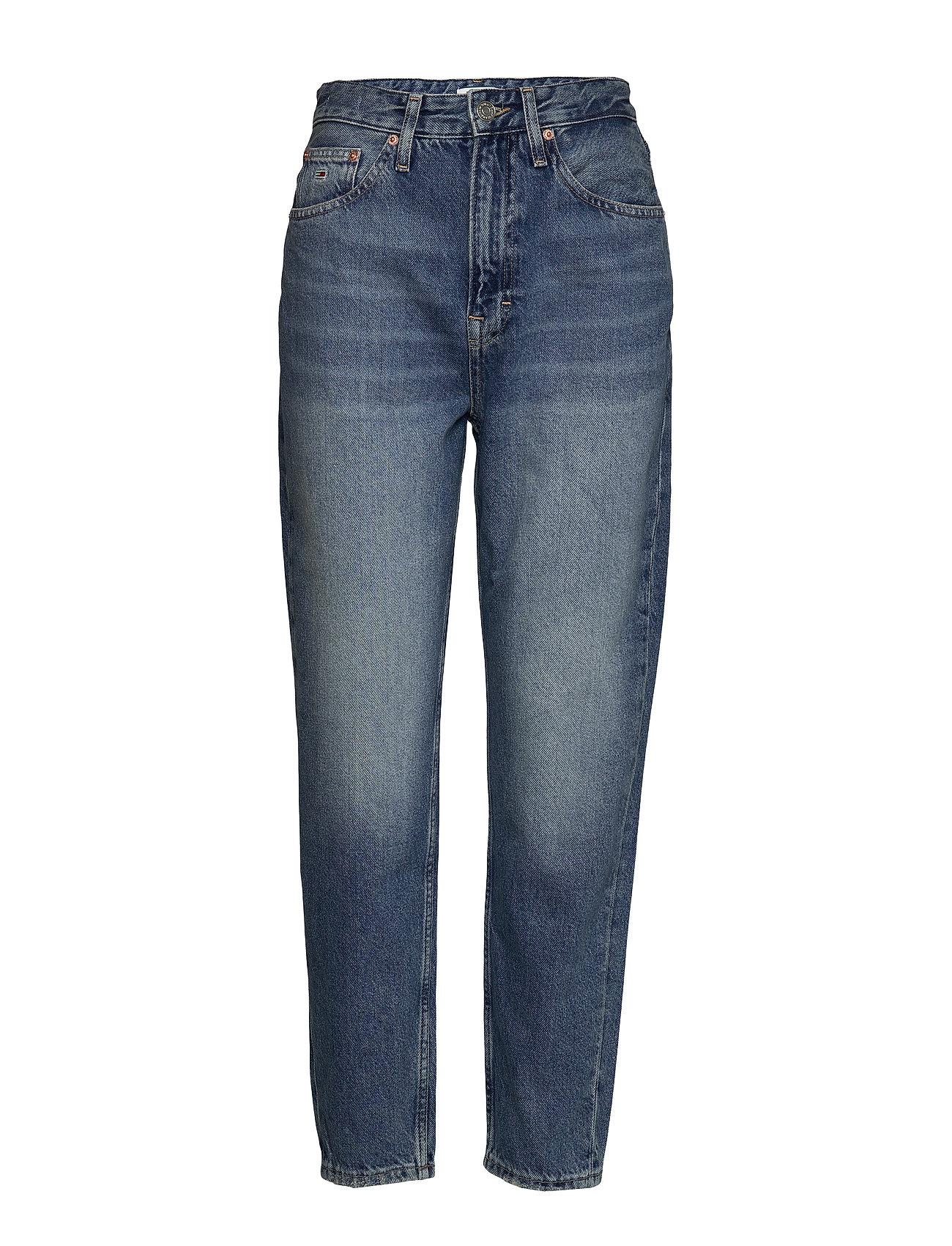 tommy jeans high rise tapered mom jeans