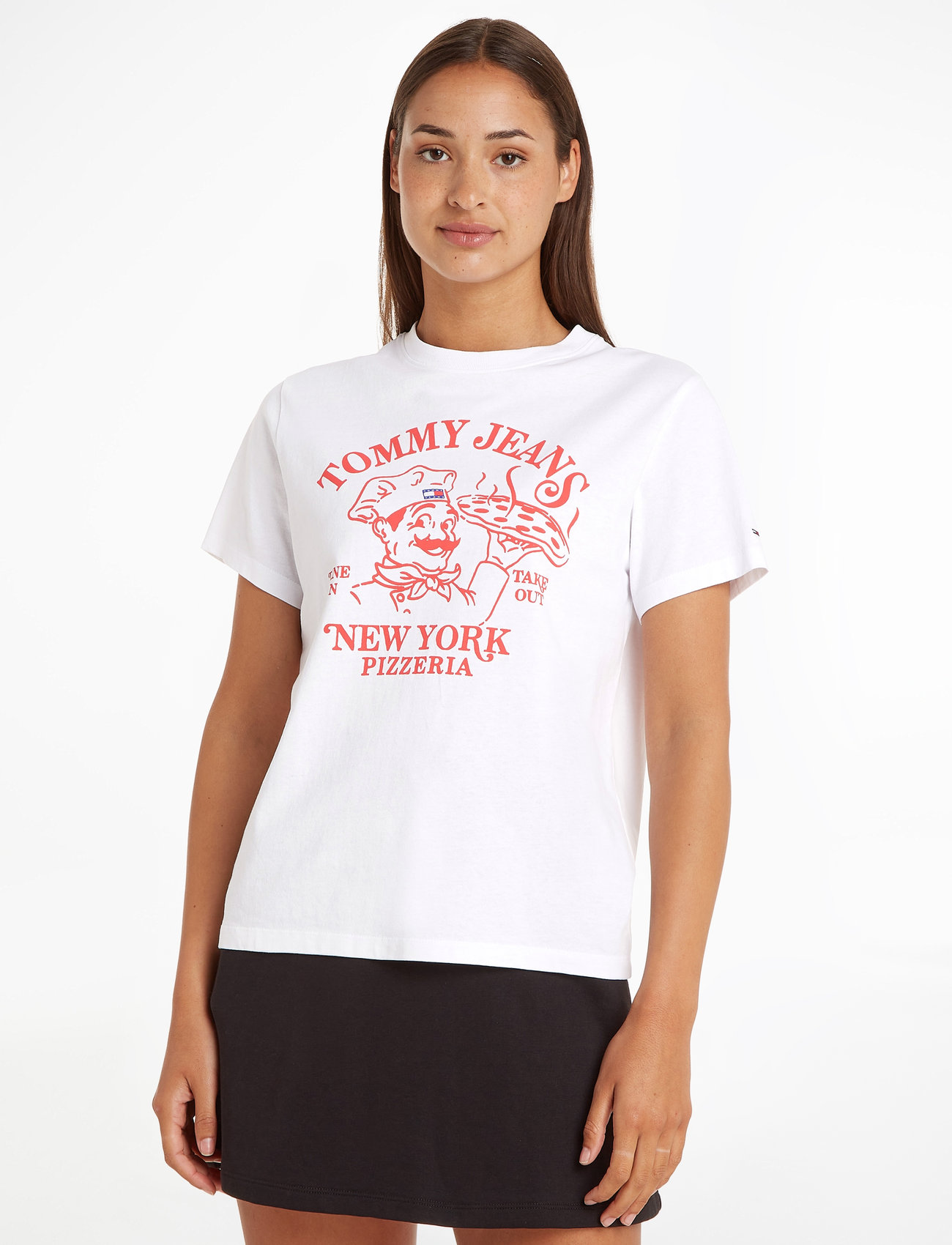 Opdatering Ripples hvordan Tommy Jeans Tjw Rlxd Tj Best Pizza Ss - T-shirts - Boozt.com