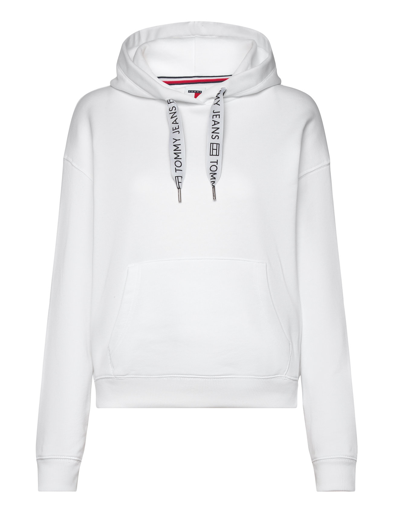 Tjw Bxy Logo Drawcord Hoodie Ext White Tommy Jeans 174702
