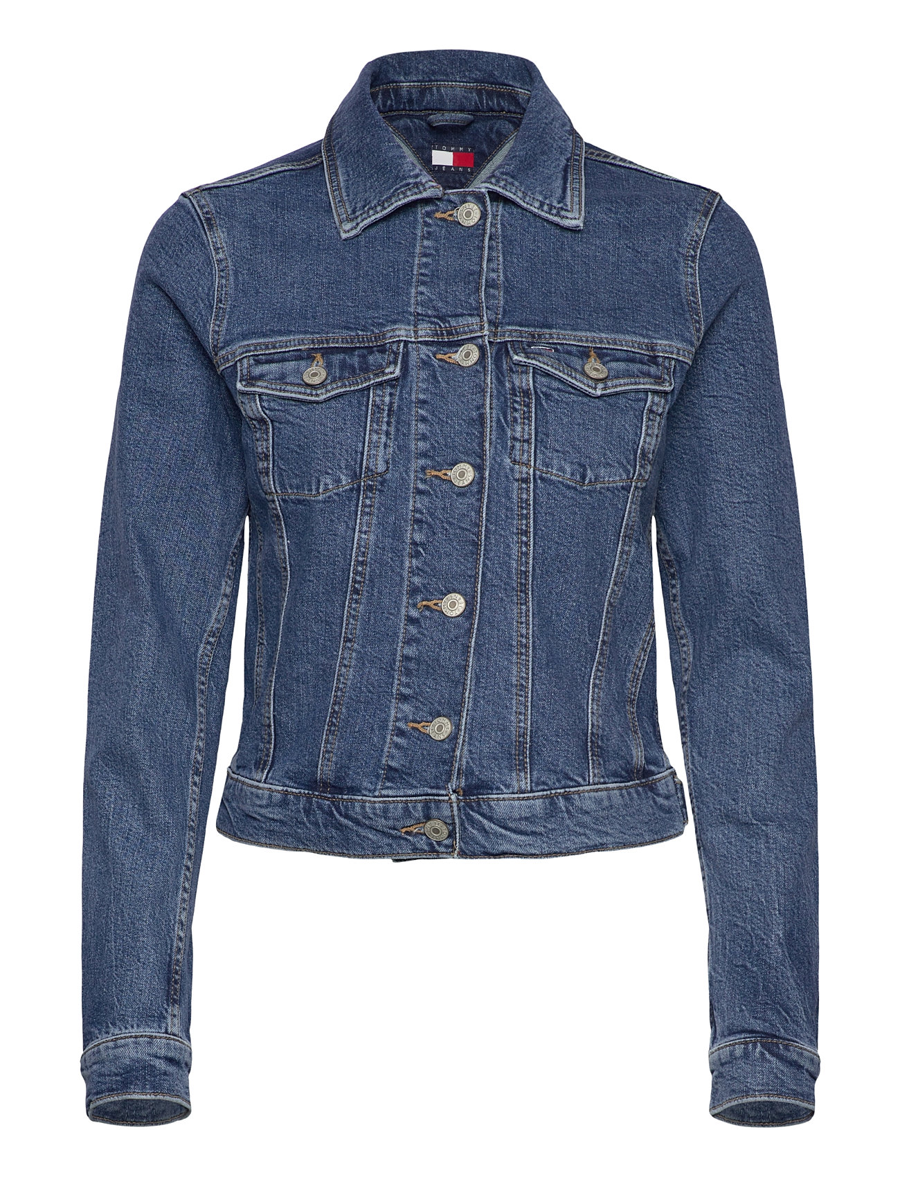 Vivianne Skn Jacket Ext Bi8130 Dongerijakke Denimjakke Blue Tommy Jeans