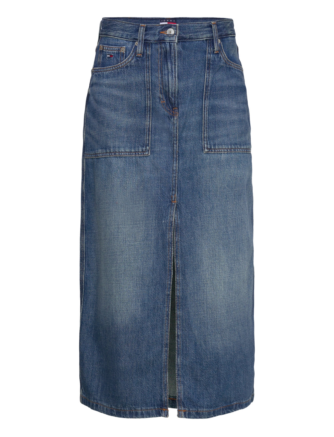 Claire Midi Skirt Utility Ci2037 Skirts Knee-length & Midi Skirts Blue Tommy Jeans