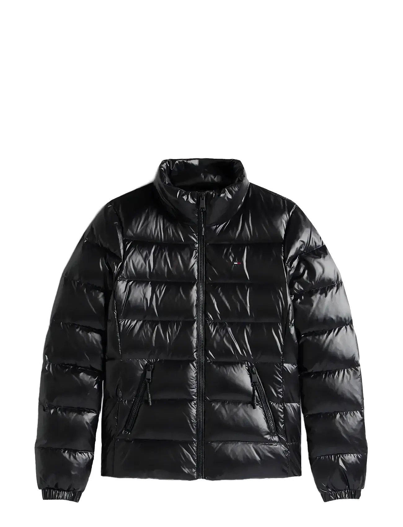 TOMMY JEANS Tjw Slim Zip Print Down Jacke Schwarz - XS - Damen