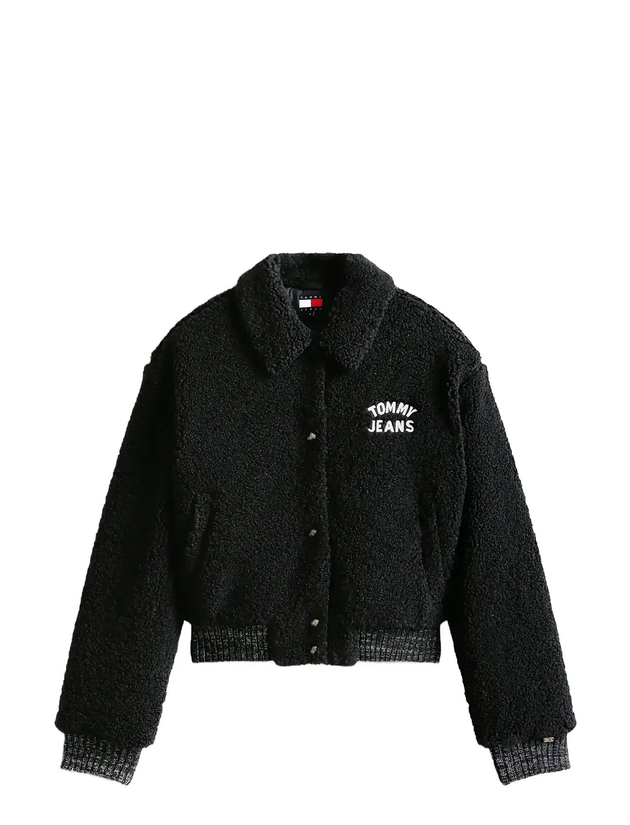 TOMMY JEANS Tjw Teddy Varsity Bomber Schwarz - XS - Damen