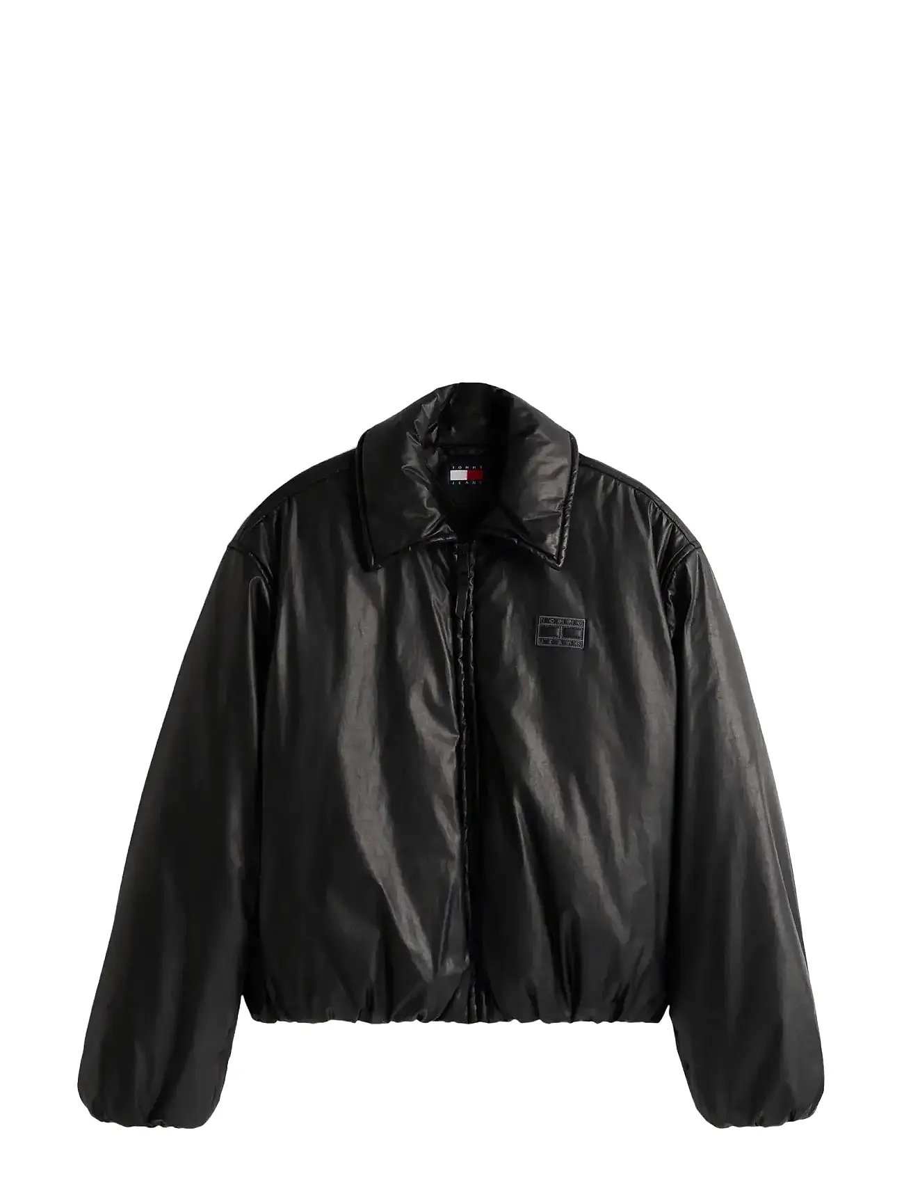 TOMMY JEANS Tjw Oiled Gefüttert Jacke Ext Schwarz - XS - Damen