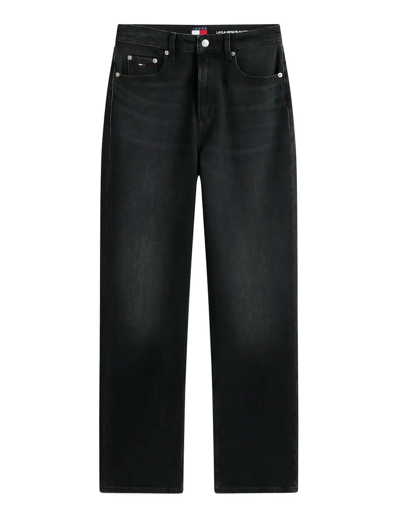 TOMMY JEANS Layla Hr Slim Str Bi5181 Schwarz - 26x30 - Damen
