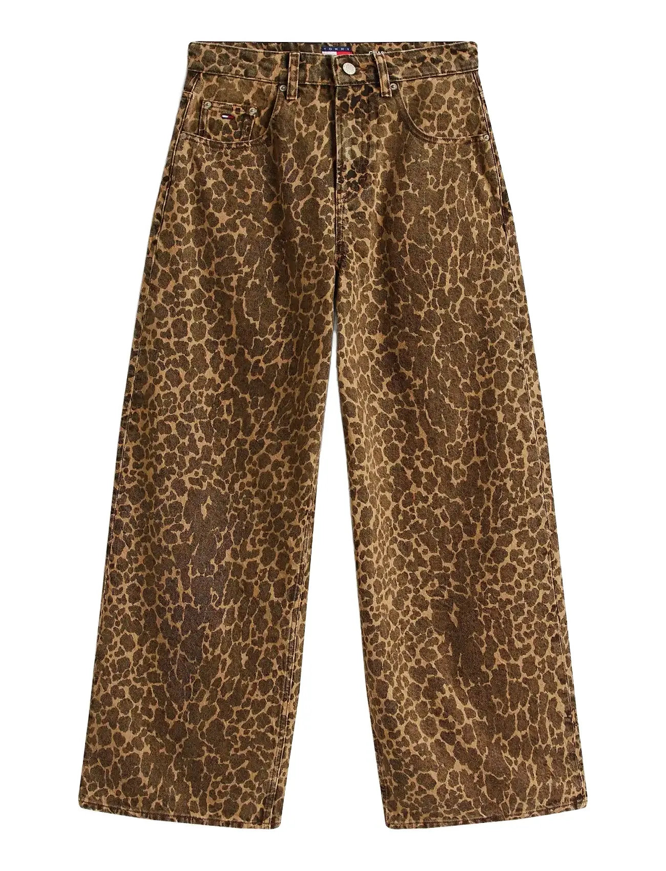 TOMMY JEANS Charlie Mr Loose Wide Leo Di6001 Braun - 29x30 - Damen