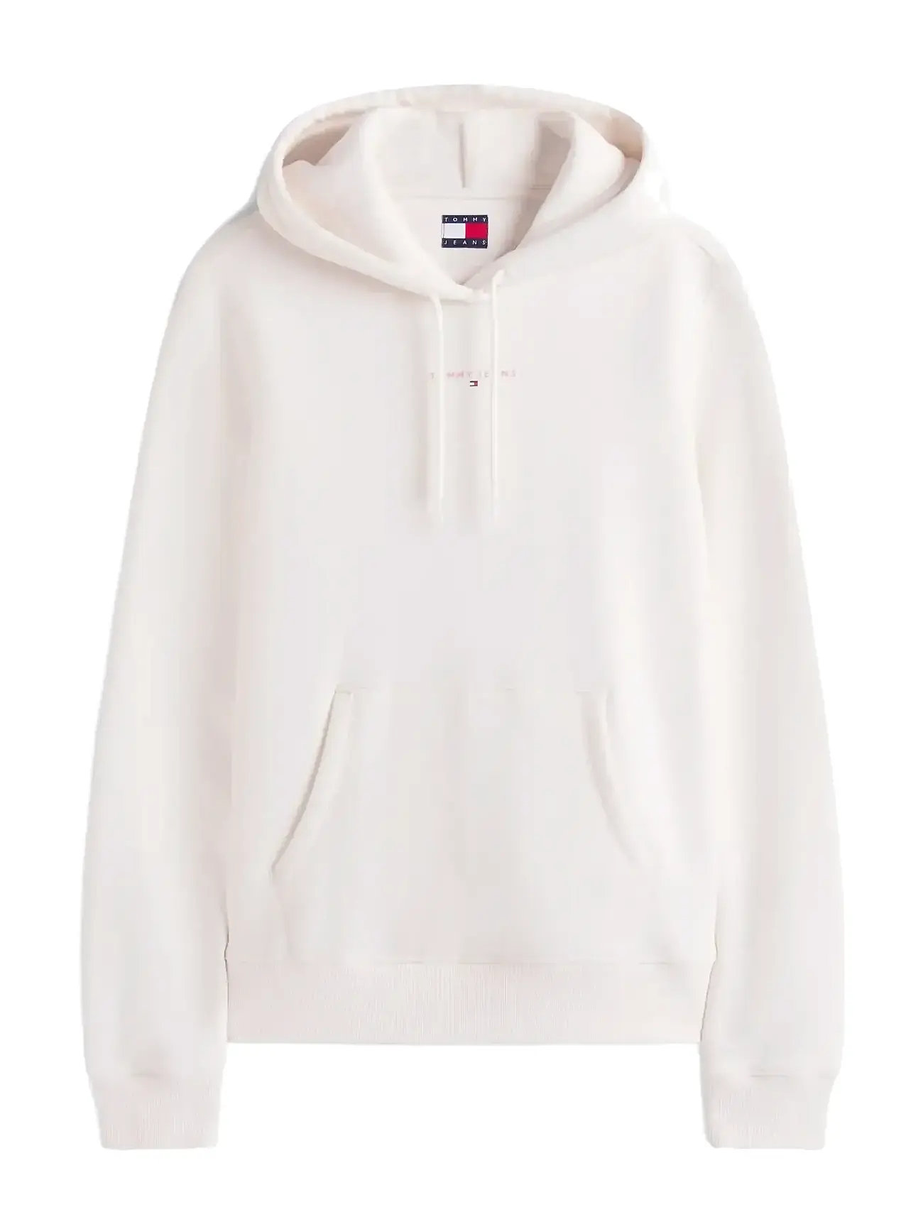 TOMMY JEANS Tjw Reg Linear Hoodie Ext Weiß - XL - Damen