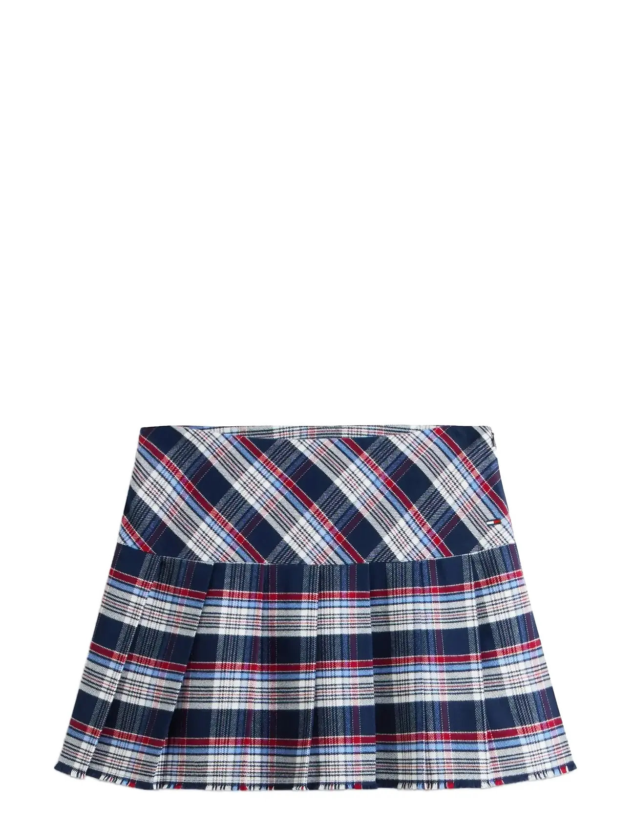 TOMMY JEANS Tjw Structured Pleat Mini Rock Patterned - XS - Damen