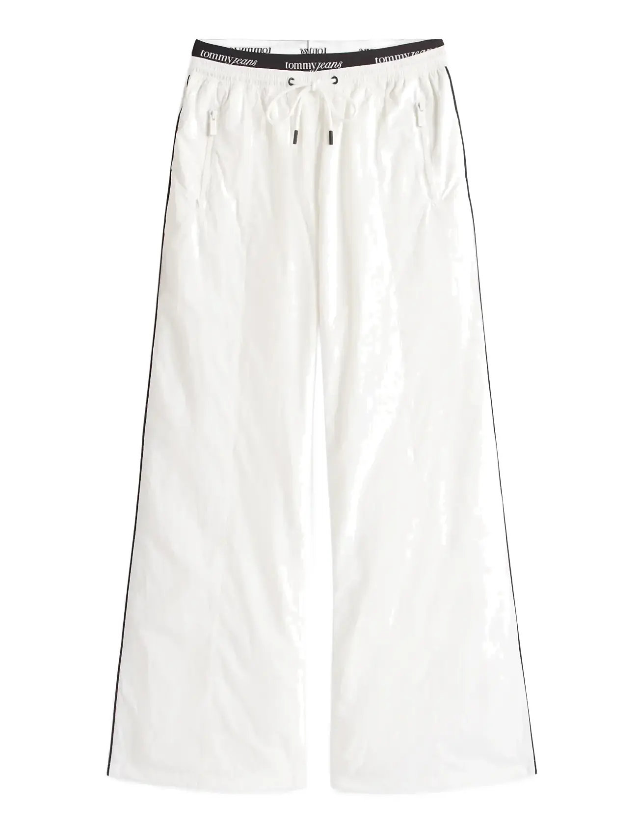 TOMMY JEANS Tjw Waistband Track Hosen Ext Weiß - XL - Damen