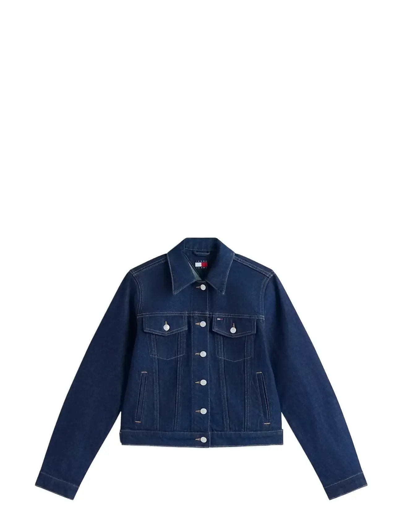 TOMMY JEANS Klassisch Trucker Ext Di4156 Navy - XL - Damen