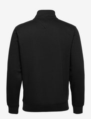 Tommy Jeans - TJM SOLID ZIP MOCK NECK - mid layer jackets - black - 1