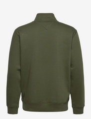 Tommy Jeans - TJM SOLID ZIP MOCK NECK - mid layer jackets - dark olive - 1