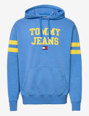Tommy Jeans - TJM GRAPHIC HOODIE - hoodies - electric aqua - 0