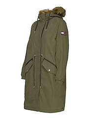 tommy jeans tjw cotton parka