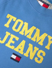 Tommy Jeans - TJW SHORT SLEEVE SWEATSHIRT - t-shirt & tops - electric aqua - 2