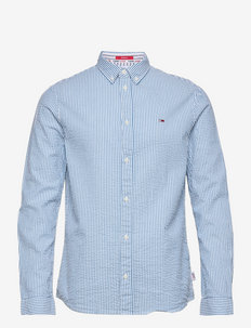 TJM CASUAL STRIPE SHIRT - basic shirts - regatta blue/white stripe