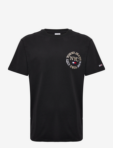 TJM TIMELESS CIRCLE TEE - kortærmede t-shirts - black