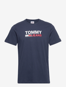 TJM CORP LOGO TEE - short-sleeved t-shirts - twilight navy